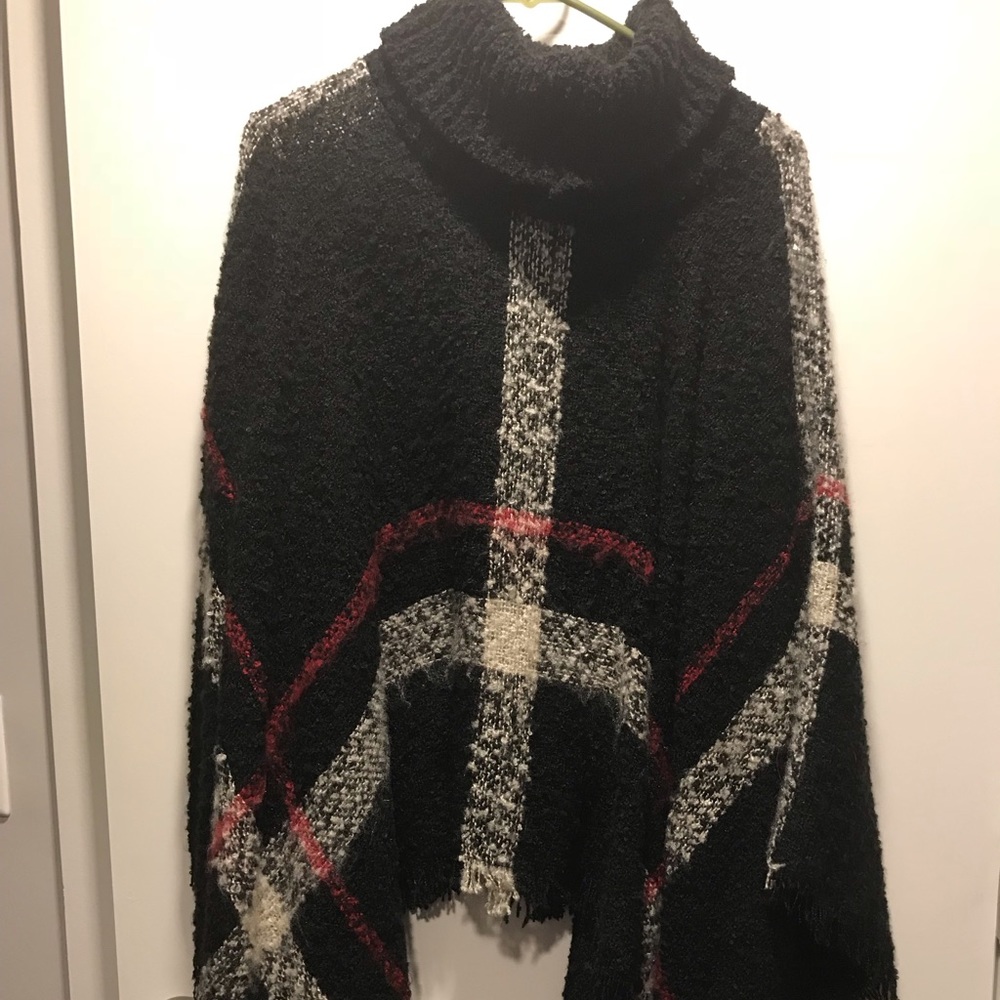 Poncho sweater